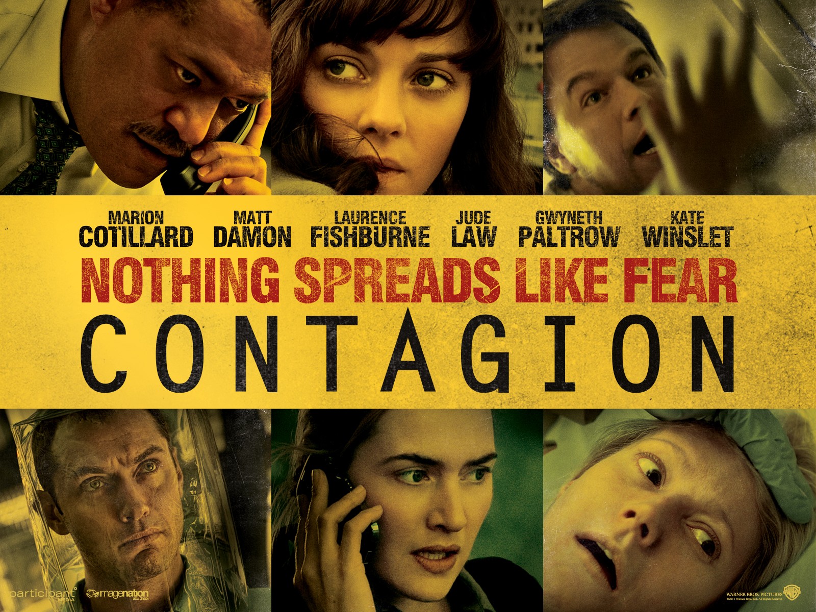 What font is used for the Contagion movie poster? forum