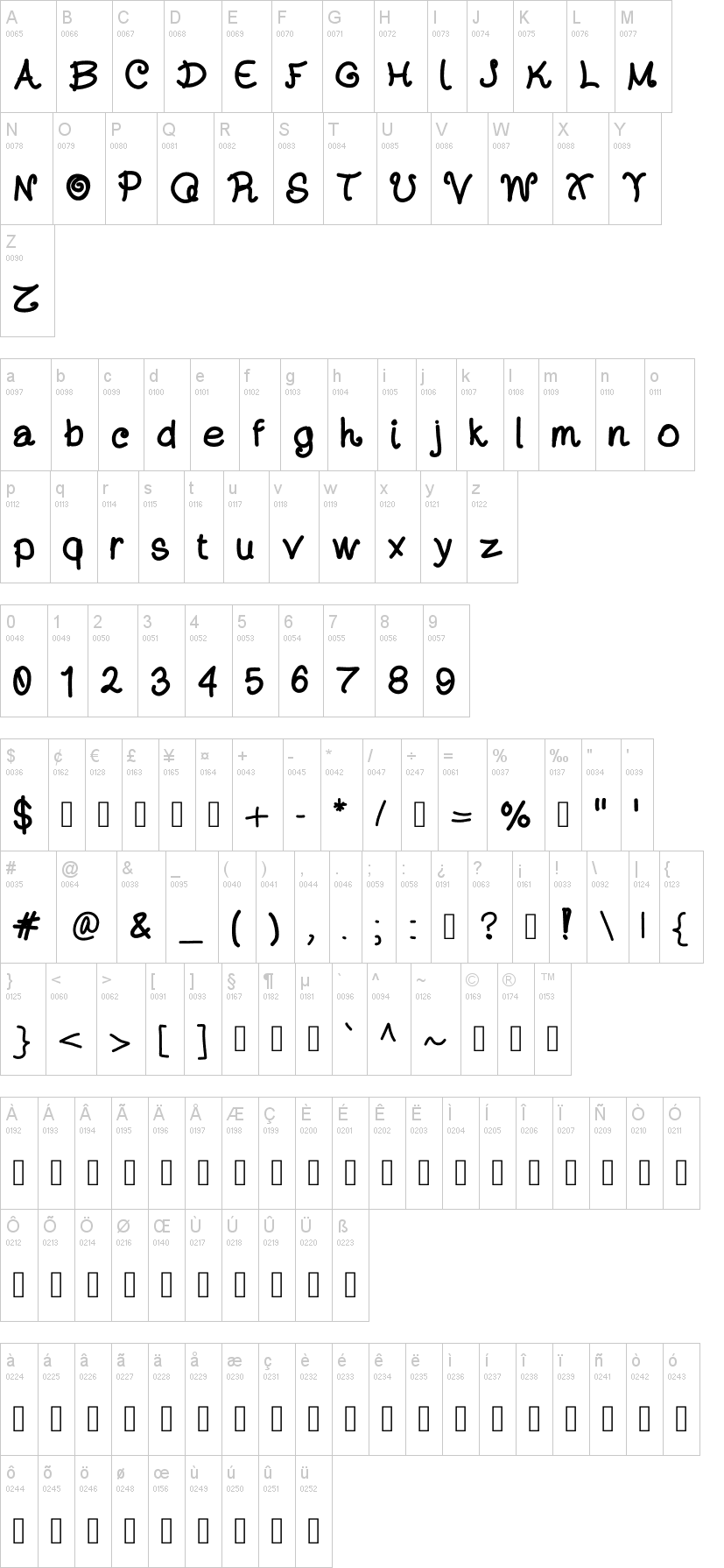 Dayans Font