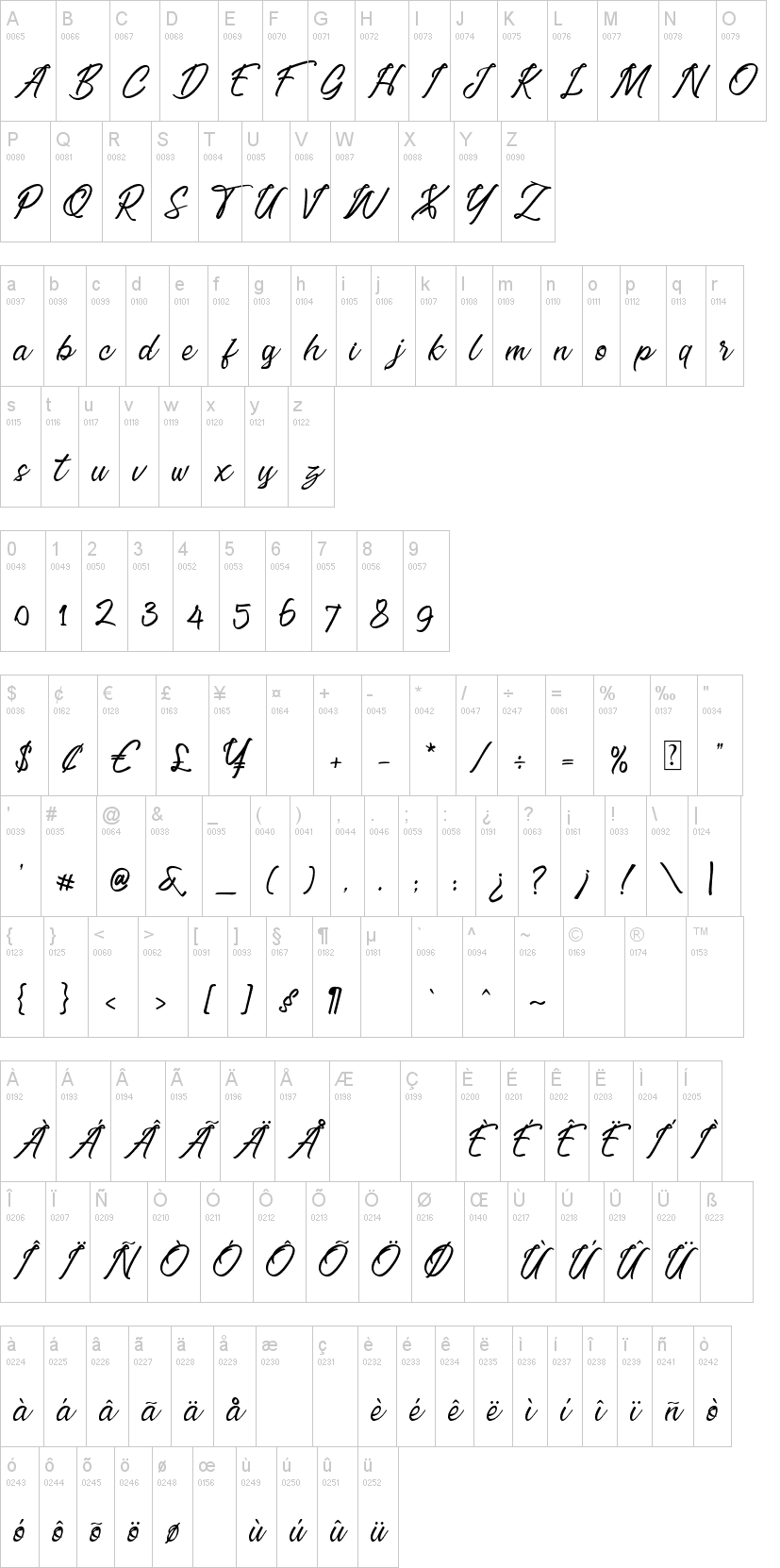 Erisblue Script