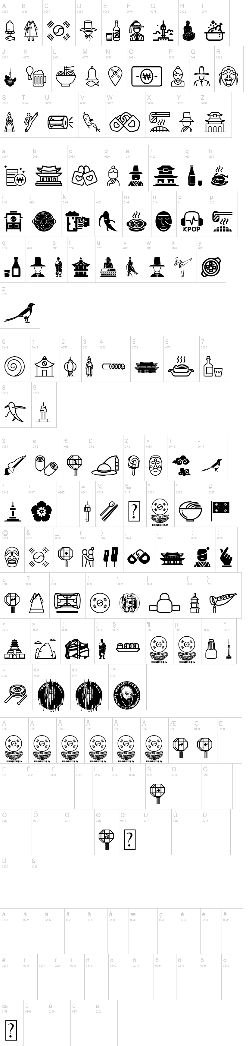 Korean Icons