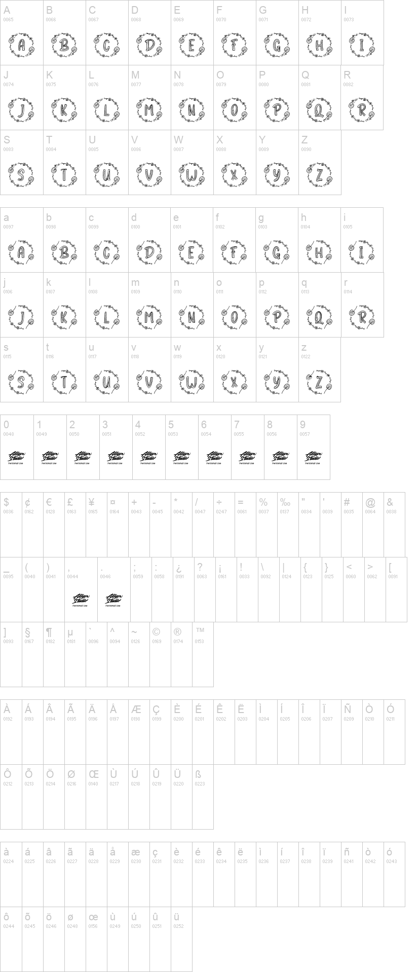 Lunarin Chinese Monogram