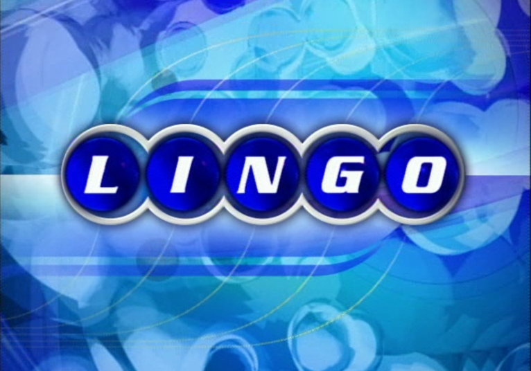 What's the font in the Lingo Game Show logo?
