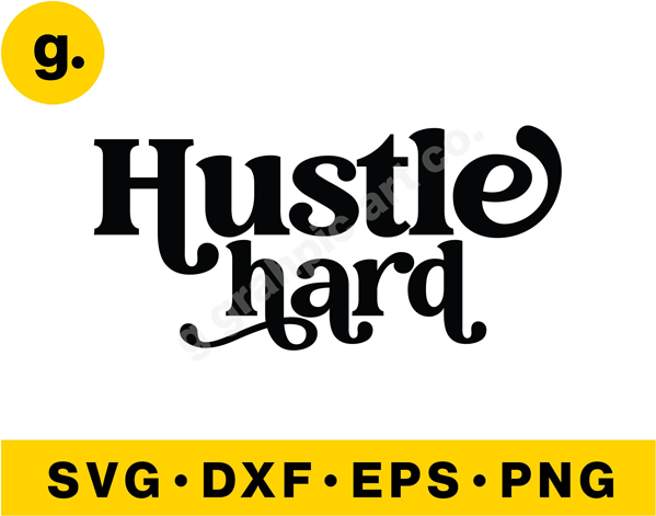 Hustle Hard font please