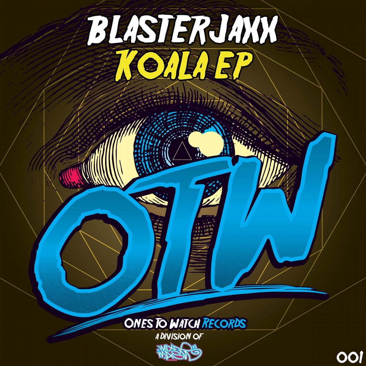 Blasterjaxx - Koala EP/Ones To Watch Records album art font