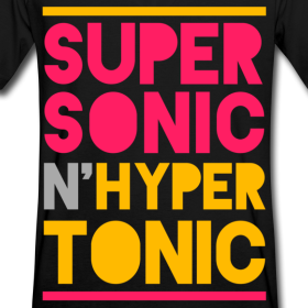 Supersonic n' hypertonic font