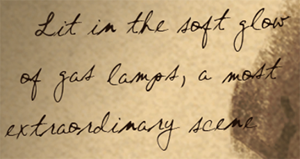 What font was used in The Great Attorney Game?