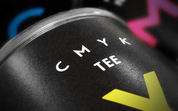 What is the font for CMYK TEE please ?
