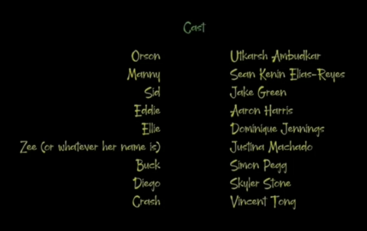 Can you find a font in credits buck wild?