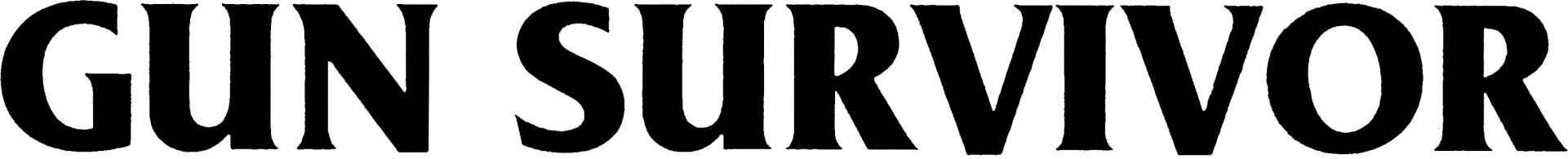 gun Survivor font?