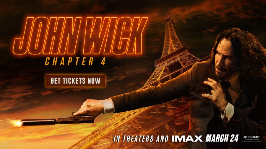 John Wick "Chapter 4" font?