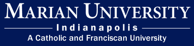 school font  (marian university)