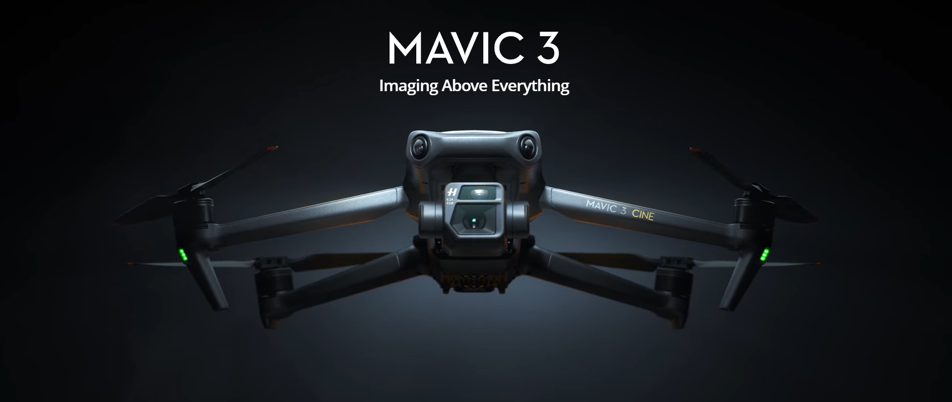 Mavic 3 Cine fonts in this image