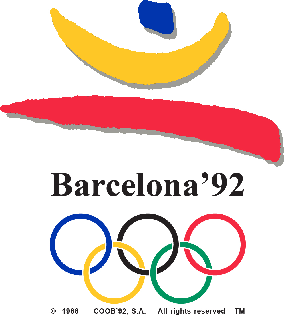What is the font used for the Barcelona '92 Olympics?