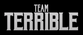 team terrible font?