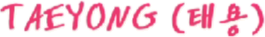 taeyoung font pls