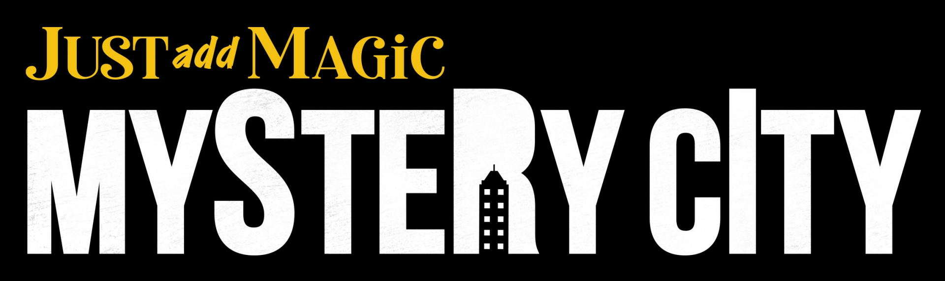 Font from the series Just Add Magic. Mystery City