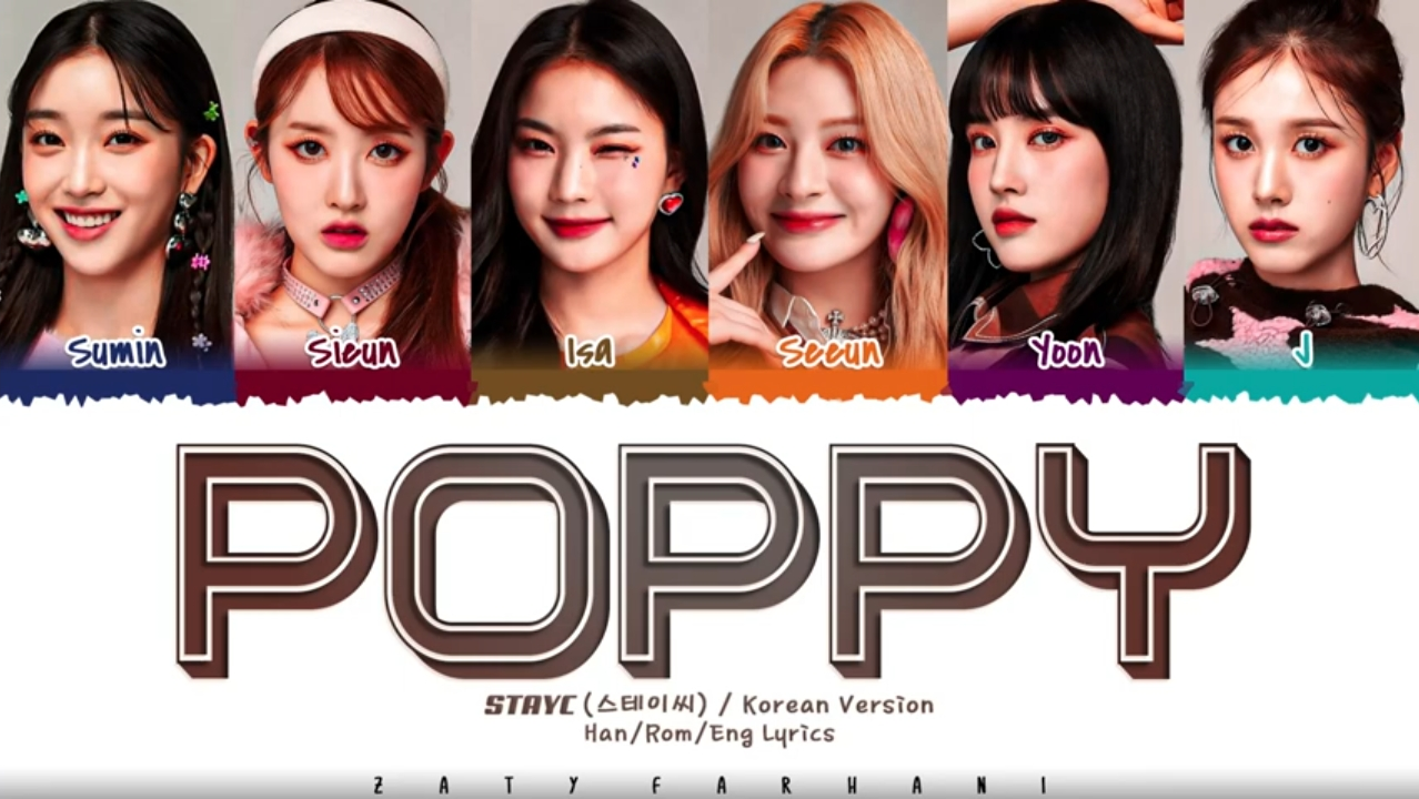 POPPY font please