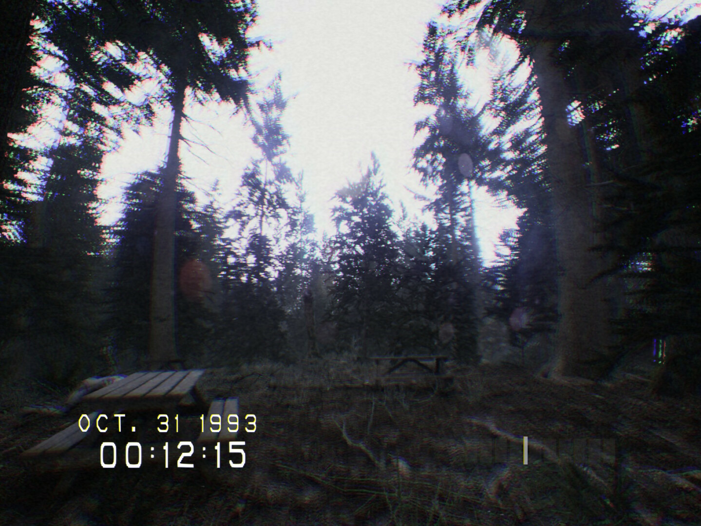 Very specific to camera fonts used in old camcorders