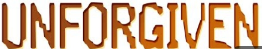 Can someone tell me the font for 'Unforgiven' please ^^?