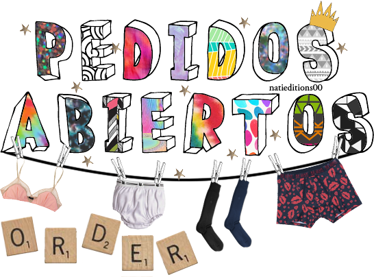 "pedidos abiertos" font please!