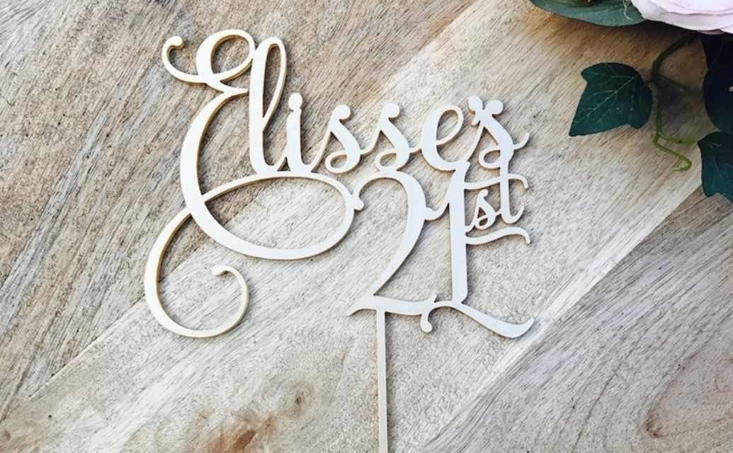 Help find font for cake topper