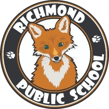 Old school font used in school logo