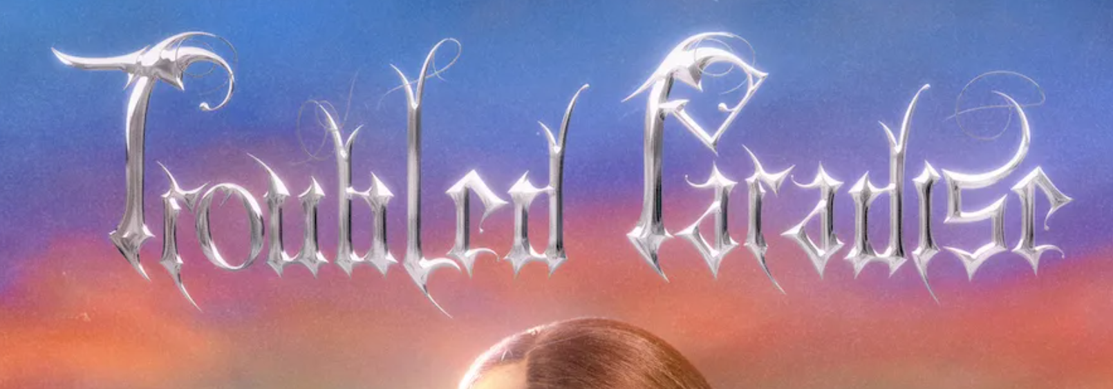 looking for this font that says troubled paradise not sure if it is a font tho!