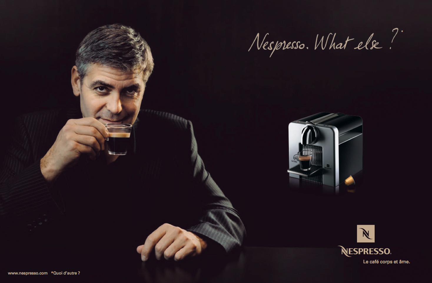 nespresso   & nespresso what else  ?? Font pls :)