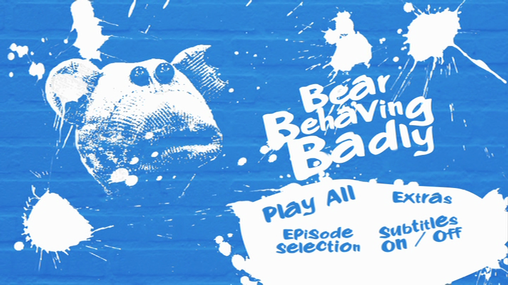 Bear Behaving Badly logo and text