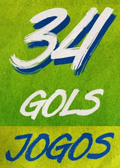 Please!! Font of "34 GOLS JOGOS"??