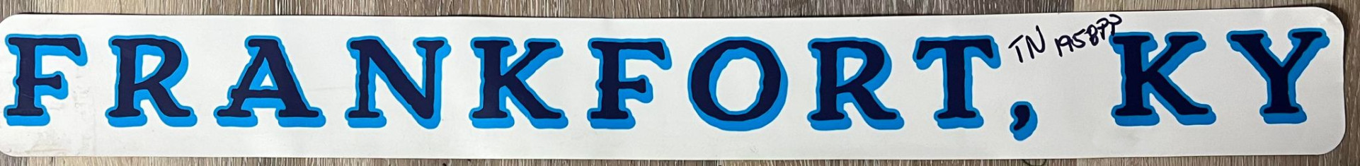 Font for Boat Decal