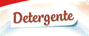 font DETERGENTE, please