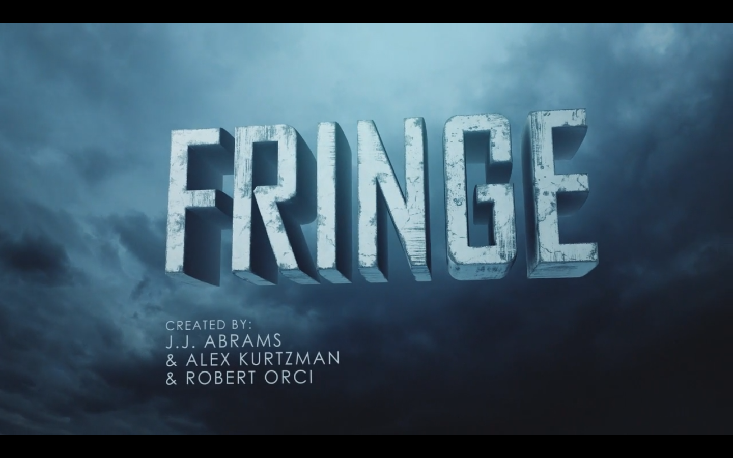 FRINGE new font