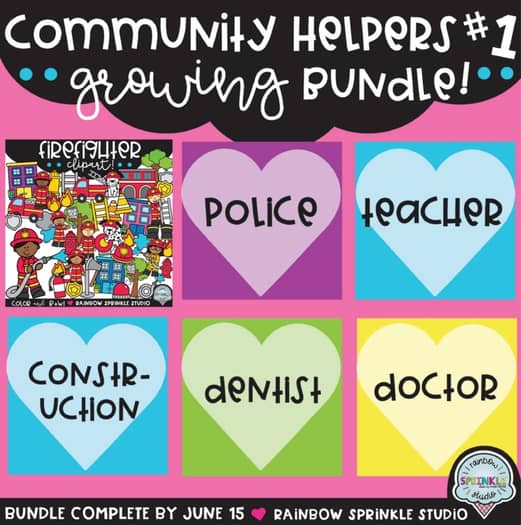 Community Helpers" font, please