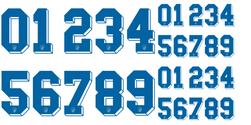 Font used by FC Red Star Belgrade