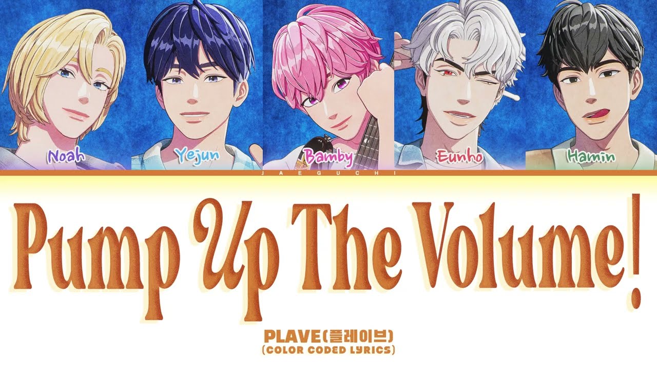 Font tittle "PUMP UP THE VOLUME" please
