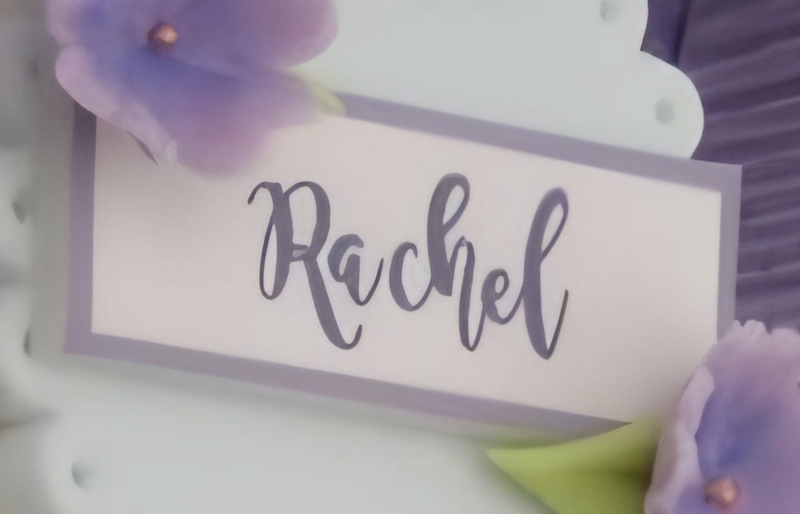 Font for a cake