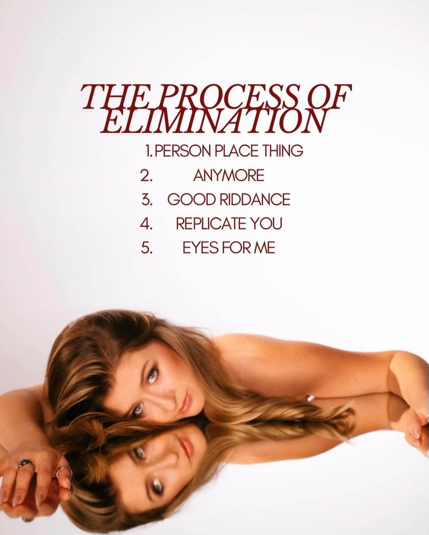 THE PROCESS OF ELIMINATION (+ the track fonts)