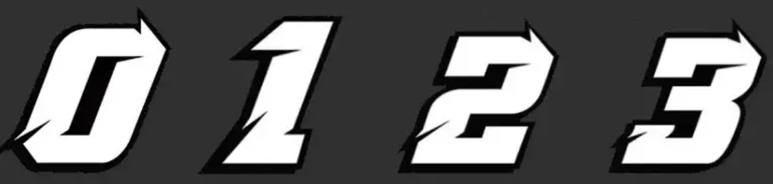 What is font of this numbers