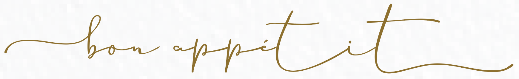 What font is Bon Apptit?