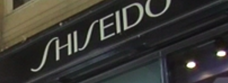 What is the font of SHISEIDO?