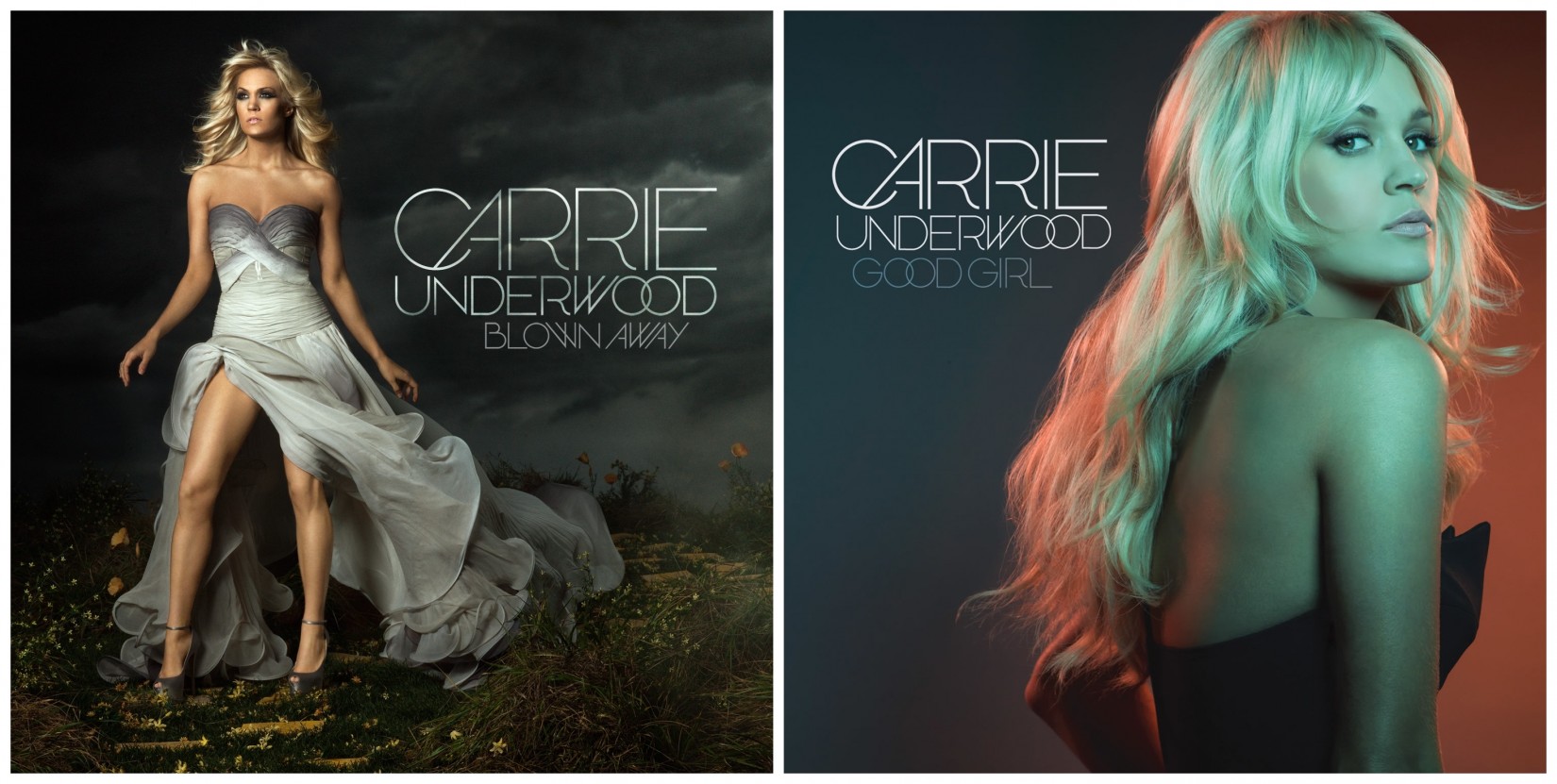Carrie Underwood - Blown Away / Good Girl Font? 