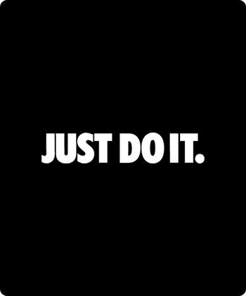 sal principal fondo Help ! Search font Nike : JUST DO IT. (Je cherche la font de la pub Nike : JUST  DO IT.) - forum | dafont.com