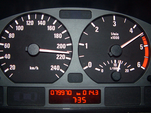 BMW Speedometer