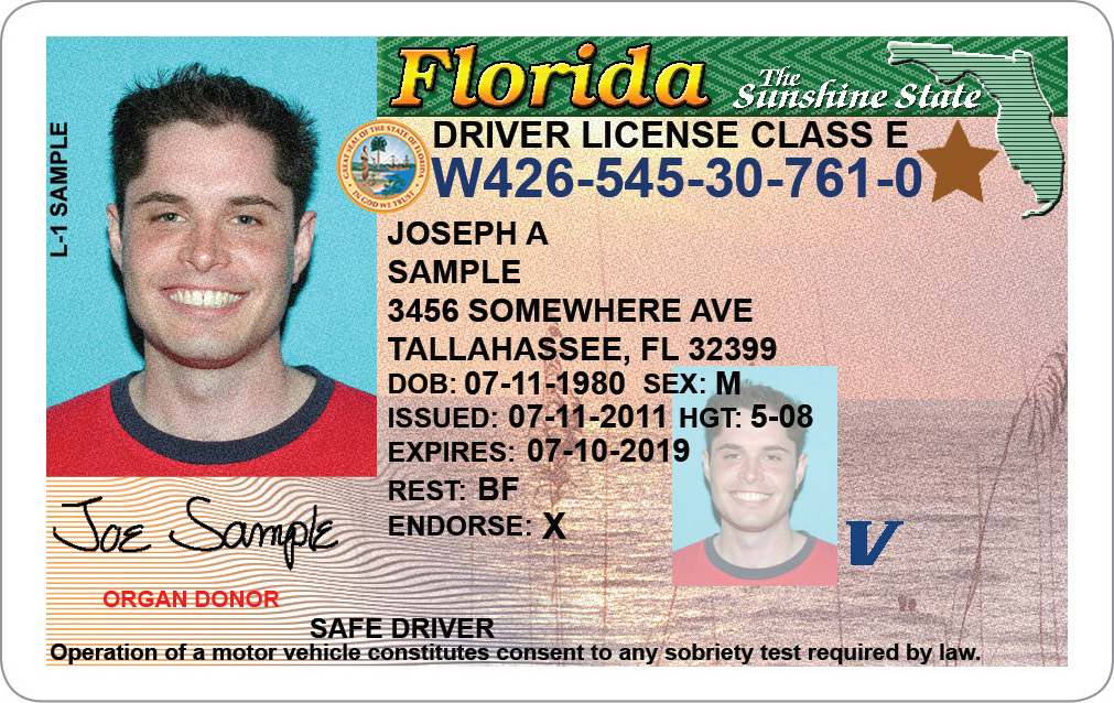 Hi, i don't find a correct font of this florida license. 