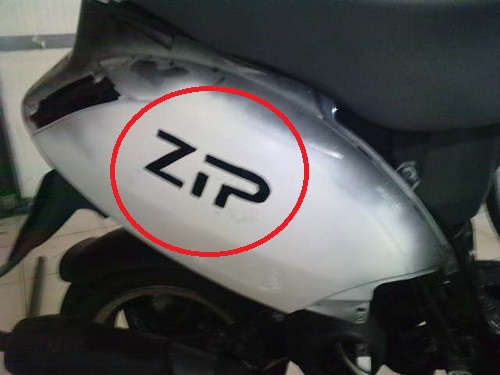 ZIP sticker, font?