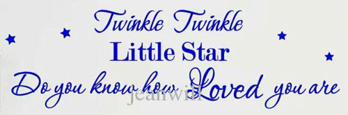 Anyone know the font used for the twinkle twinkle part ?
