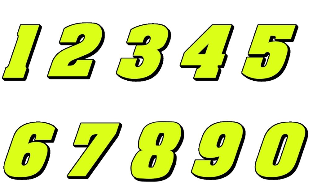 Hendrick Motorsport's Number Font