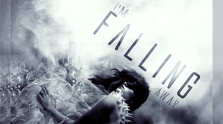 "FALLING" font