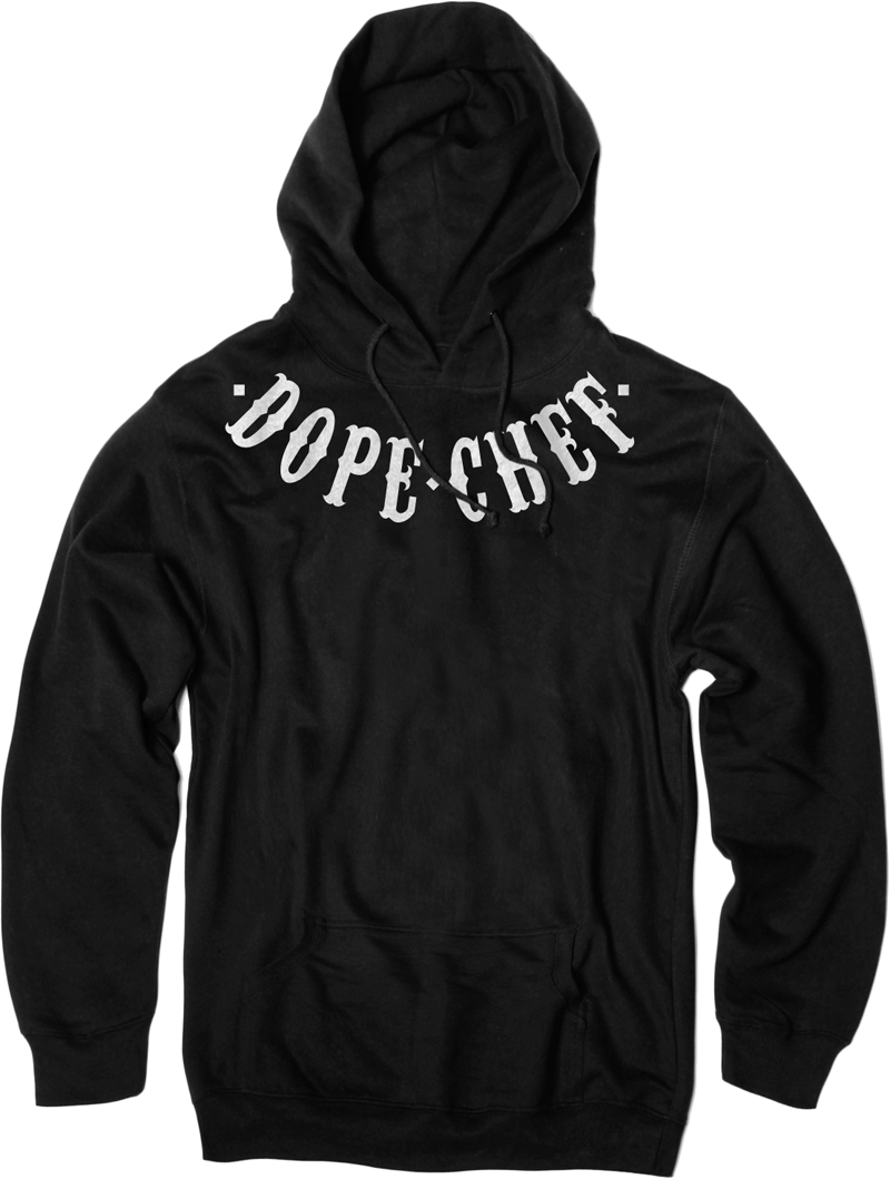 Wondering what font this is? It's from UK clothing brand Dope Chef